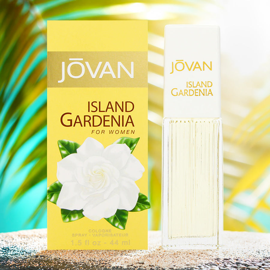 Jovan Island Gardenia For Women 1.5 oz Eau De Cologne Spray