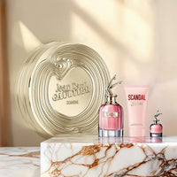 Jean Paul Gaultier Scandal 3 Pcs Set For Women: 2.7 Eau De Parfum Spray + 2.5 Body Lotion + 0.34 Eau De Parfum Spray