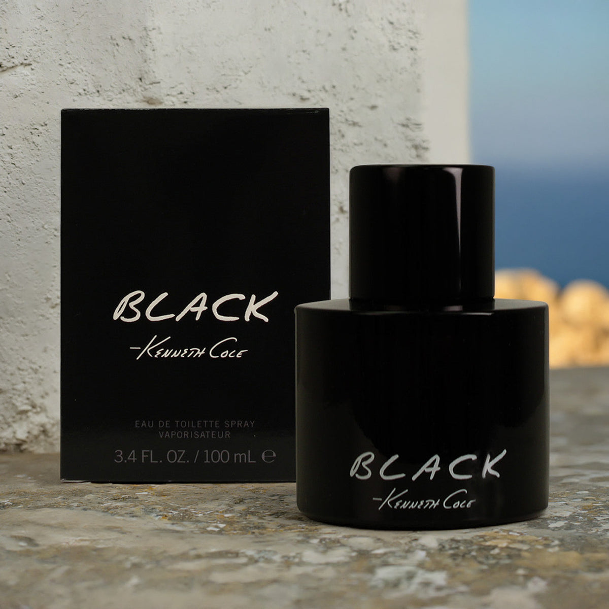 Kenneth Cole Black For Men 3.4 oz Eau De Toilette Spray