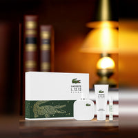 Lacoste L.12.12 Blanc 3 Pcs Set: 3.3 Eau De Toilette Srpay + 0.75 Eau De Toilette Spray + 3.3 Shower Gel
