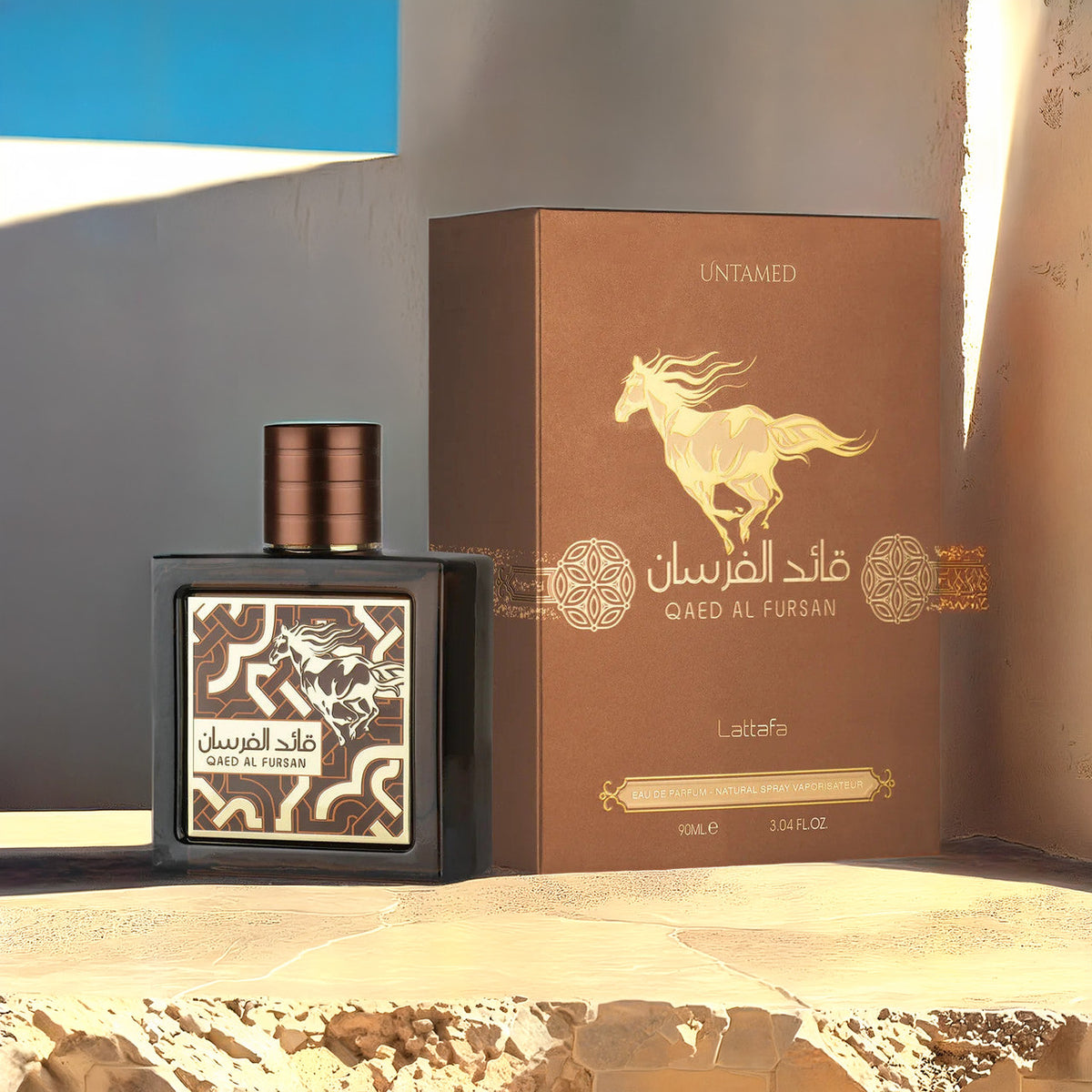 Lattafa Qaed Al Fursan Untamed 3 oz Eau De Parfum Spray