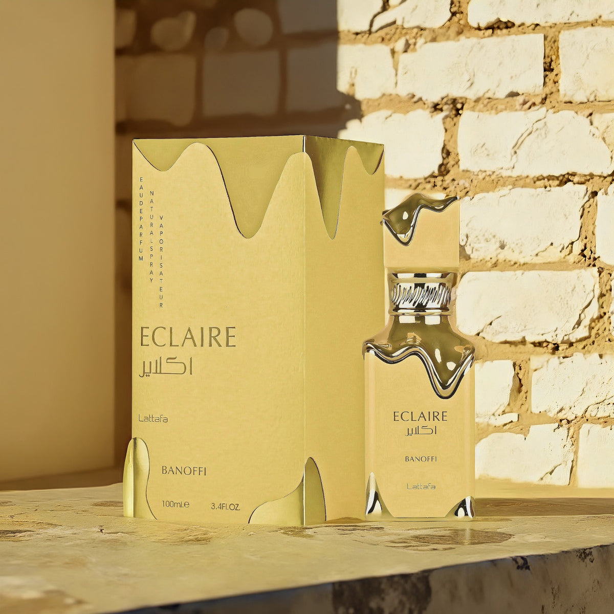 Lattafa Eclaire Banoffi 3.4 oz Eau De Parfum Spray