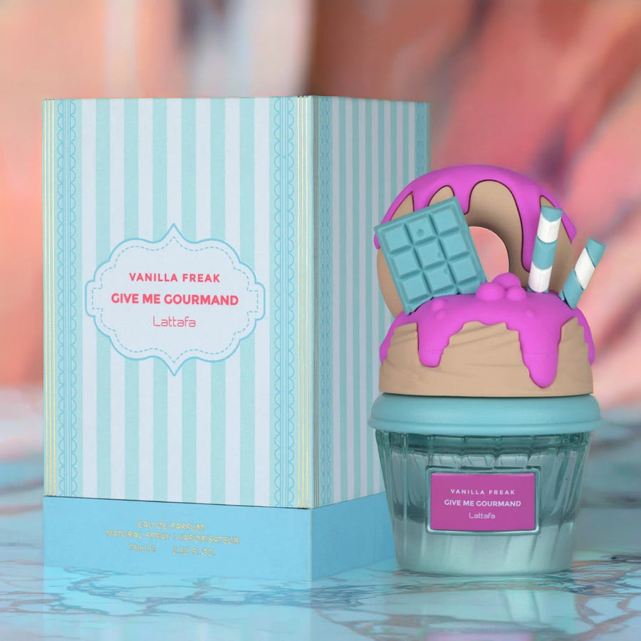 Lattafa Give Me Gourmand Vanilla Freak 2.5 oz Eau De Parfum Spray