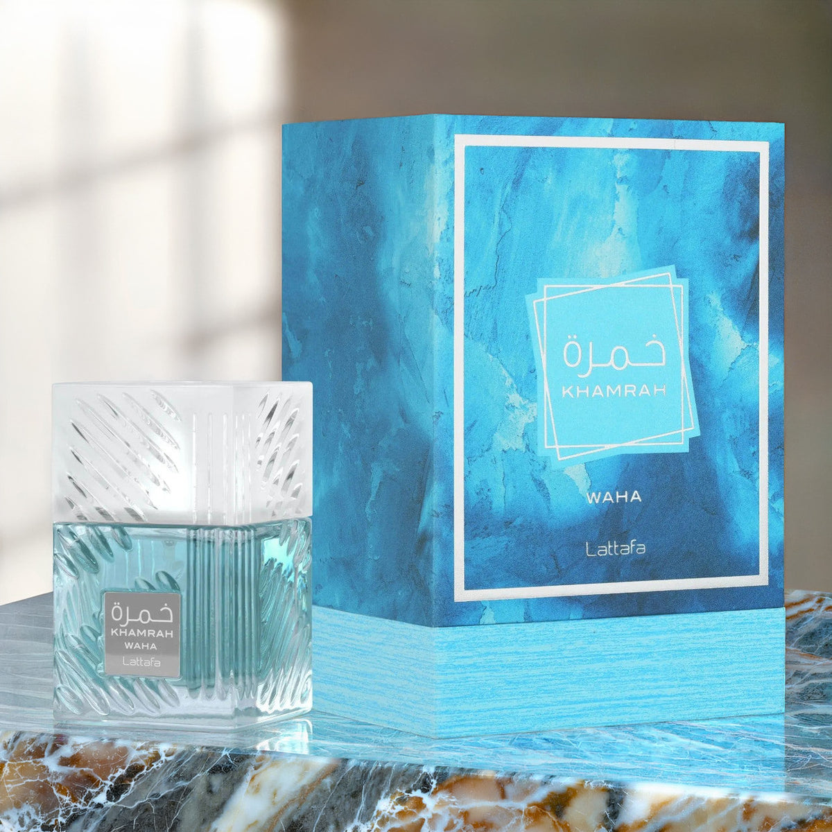 Lattafa Khamrah Waha 3.4 oz Eau De Parfum Spray