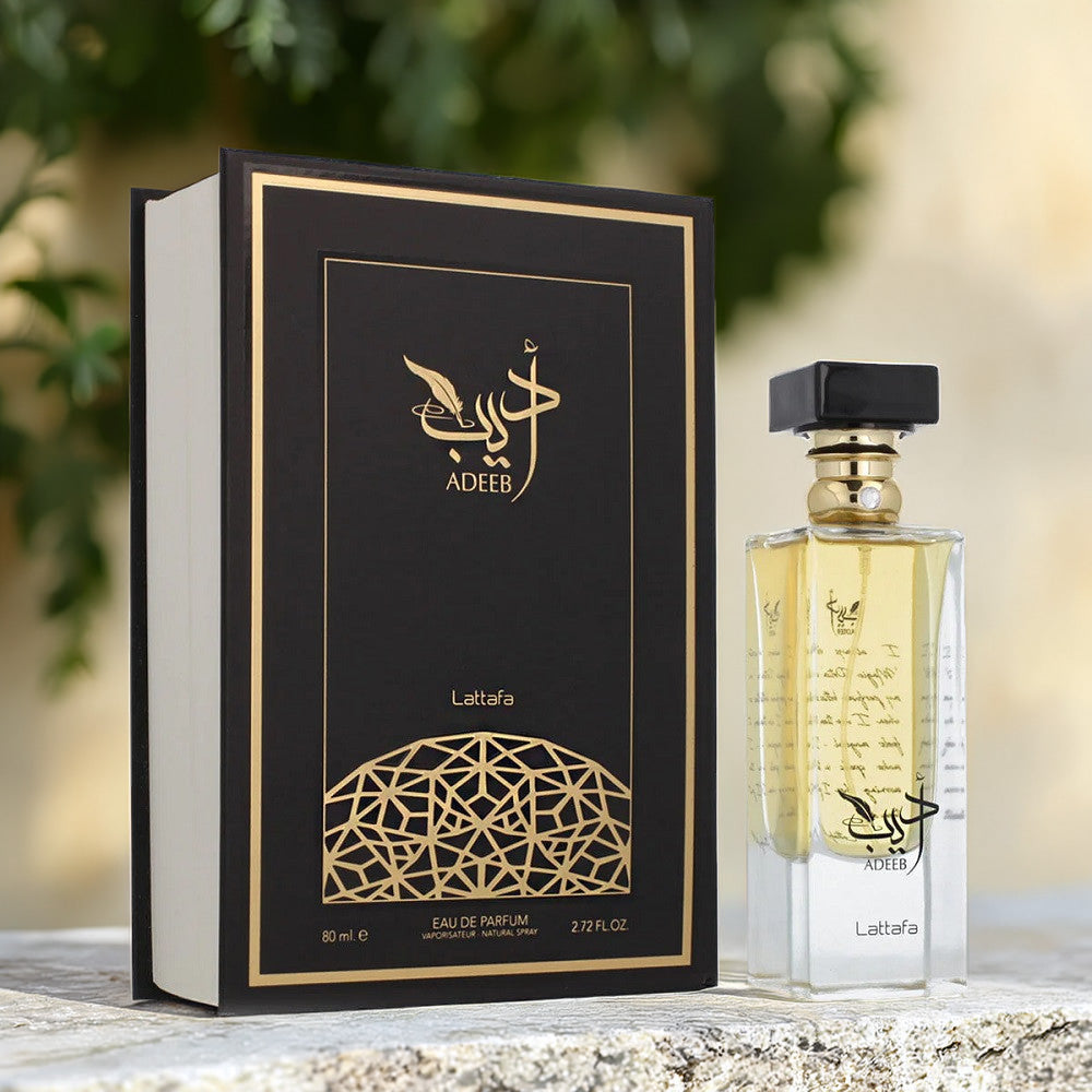 Lattafa Adeeb 2.7 oz Eau De Parfum Spray