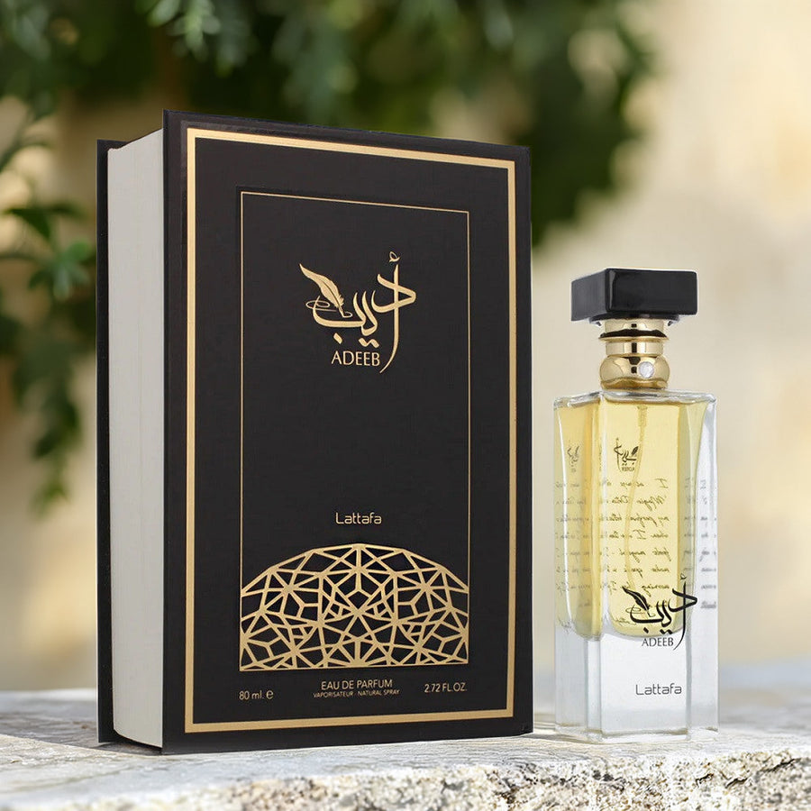 Lattafa Adeeb 2.7 oz Eau De Parfum Spray