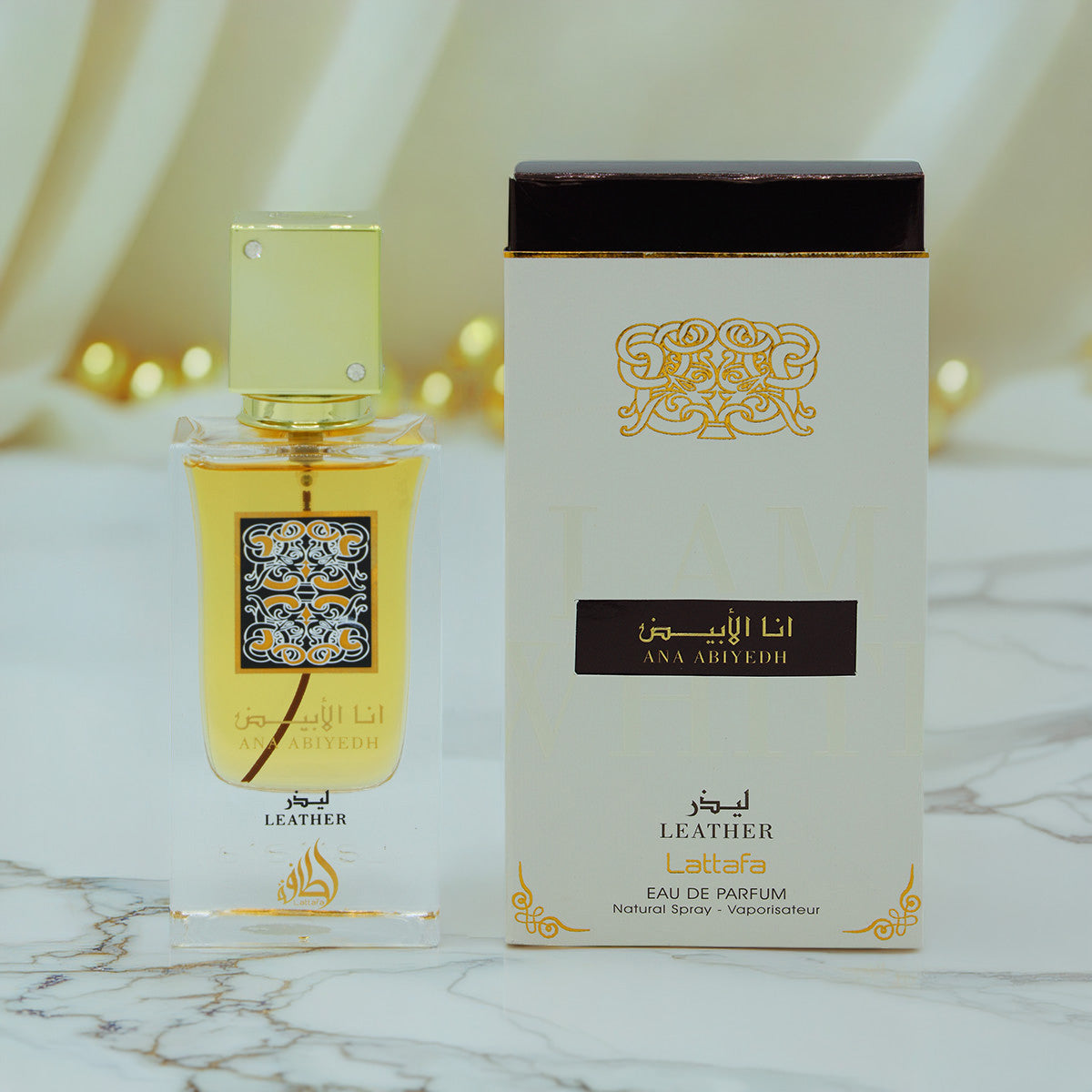Lattafa Ana Abiyedh Leather 2 oz Eau De Parfum Spray