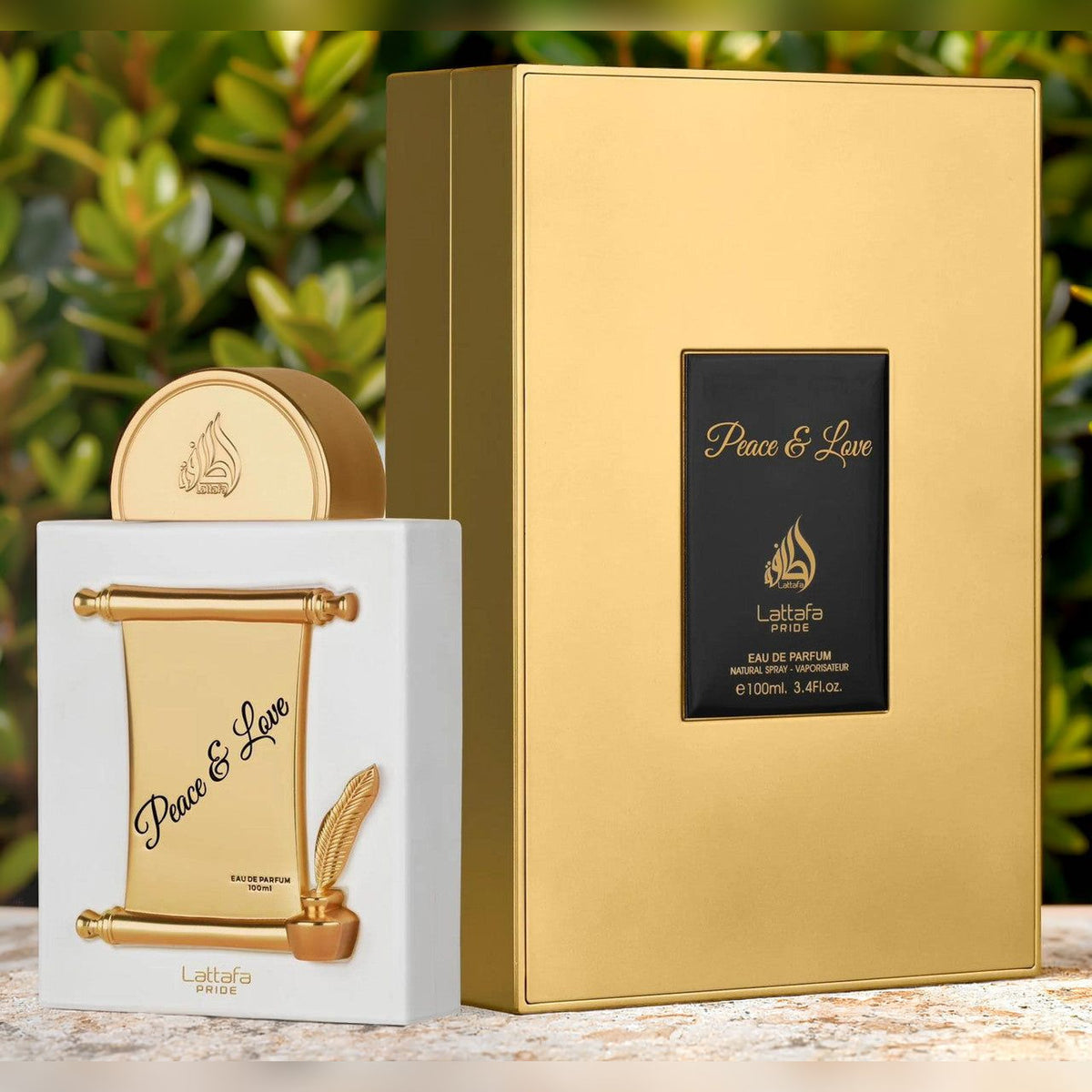 Lattafa Pride Peace & Love 3.4 oz Eau De Parfum Spray