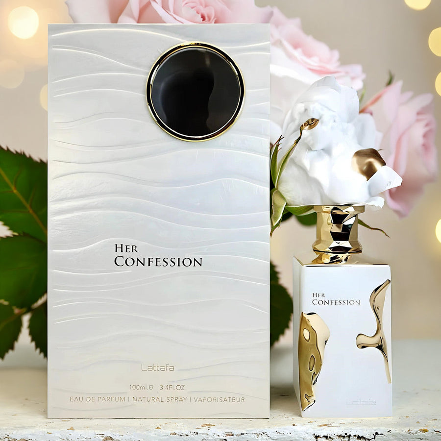 Lattafa Her Confession 3.4 oz Eau De Parfum Spray