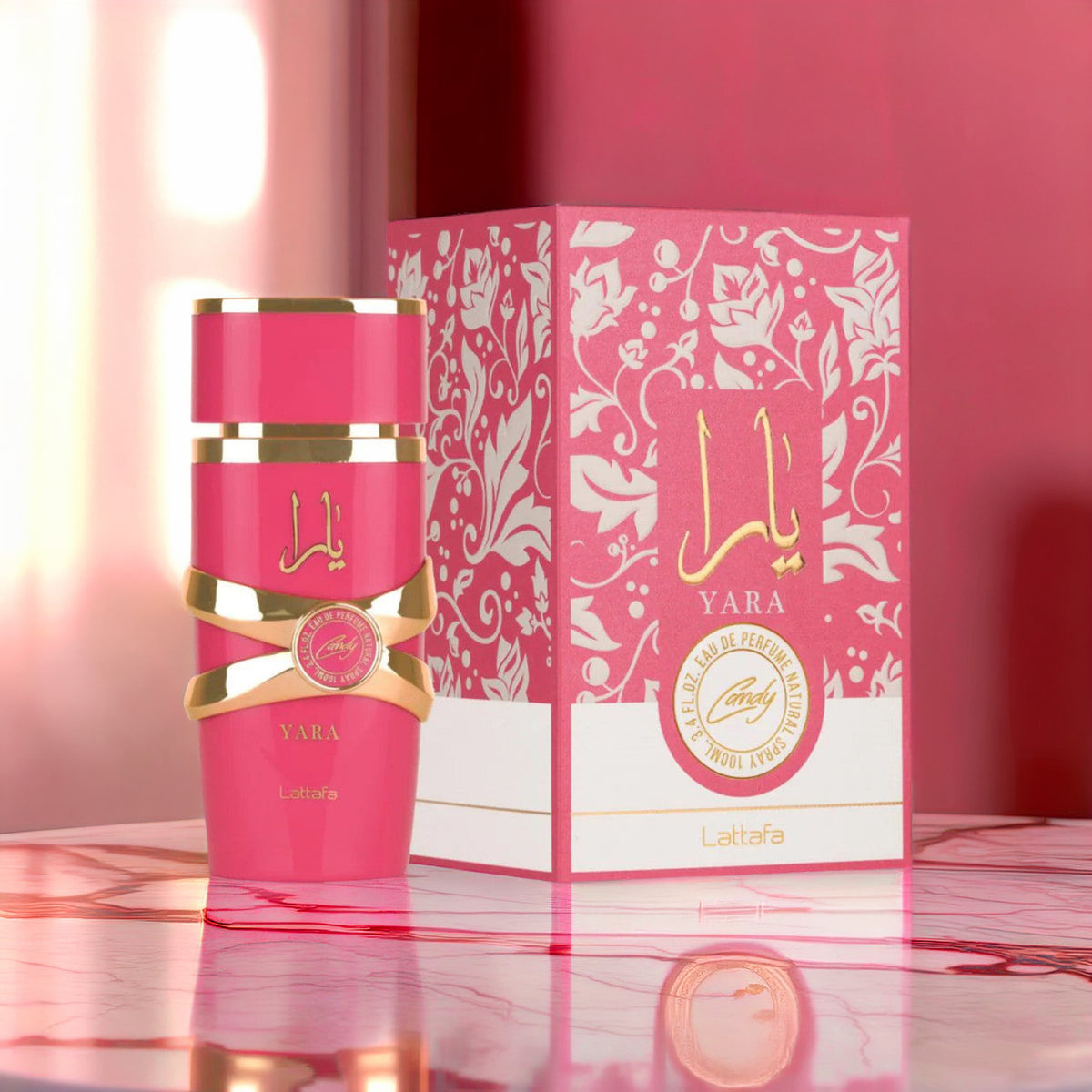 Lattafa Yara Candy For Women 3.4 oz Eau De Parfum Spray