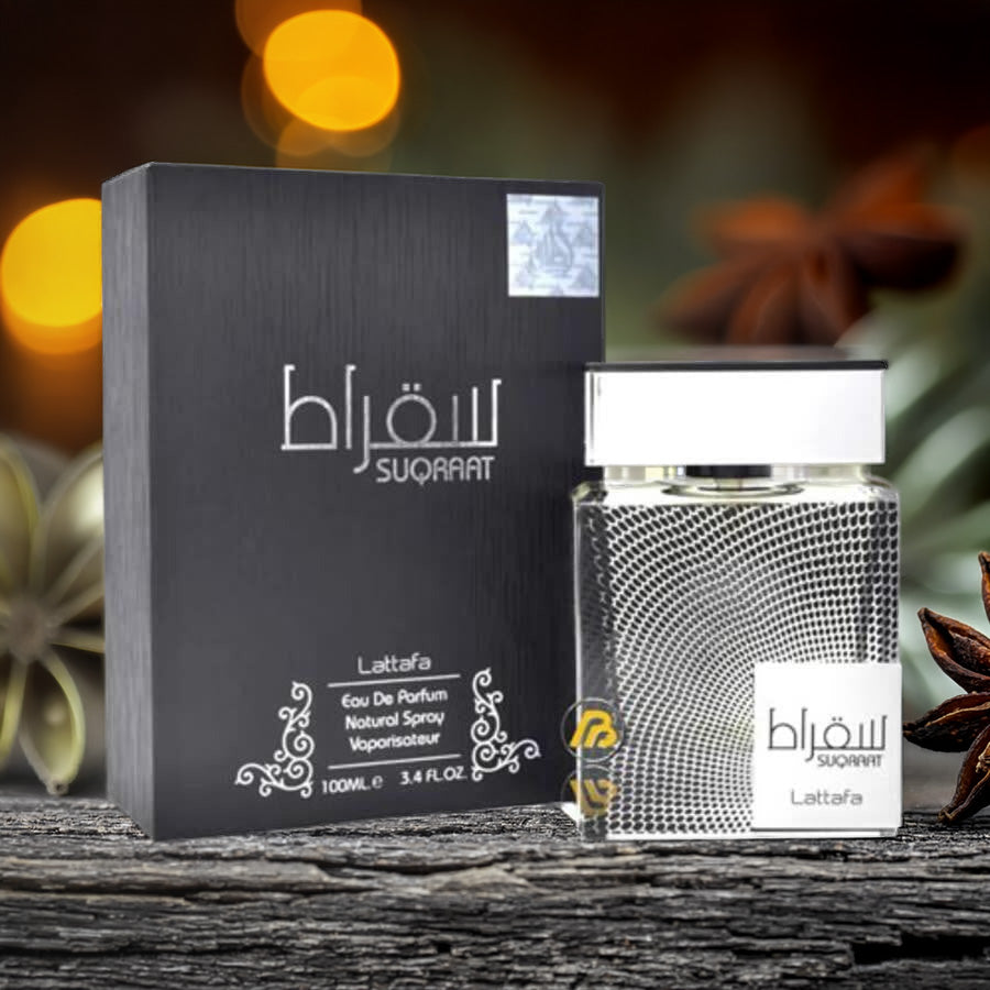Lattafa Suqraat For Men 3.4 oz Eau De Parfum Spray