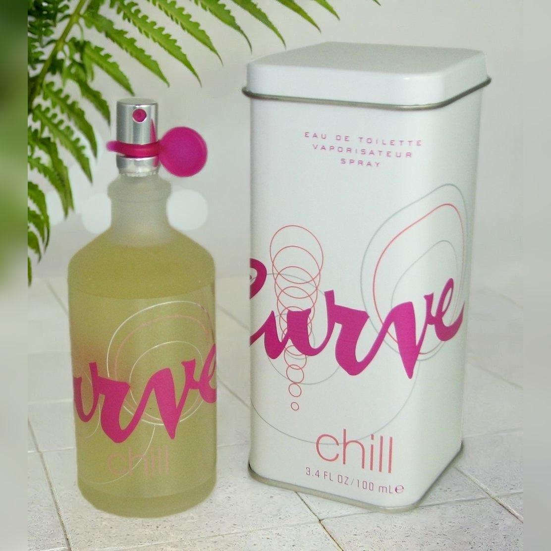 Curve Chill For Women 3.4 oz Eau De Toilette Spray