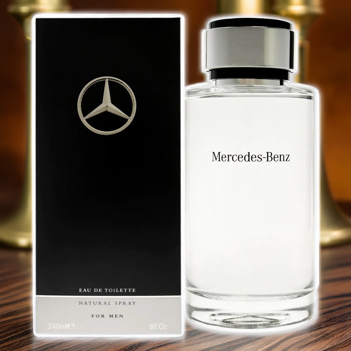 Mercedes-Benz For Men 8 oz Eau De Toilette Spray