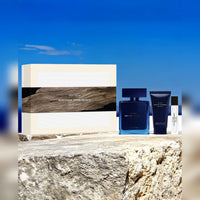 Narciso Rodriguez For Him Bleu Noir 3 Pcs Set: 3.3 Eau De Parfum Spray + 0.33 Eau De Parfum Spray + 1.6 Body Lotion