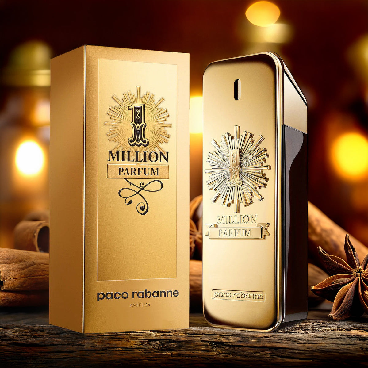 Paco Rabanne One Million Parfum 0.17 oz Parfum Mini
