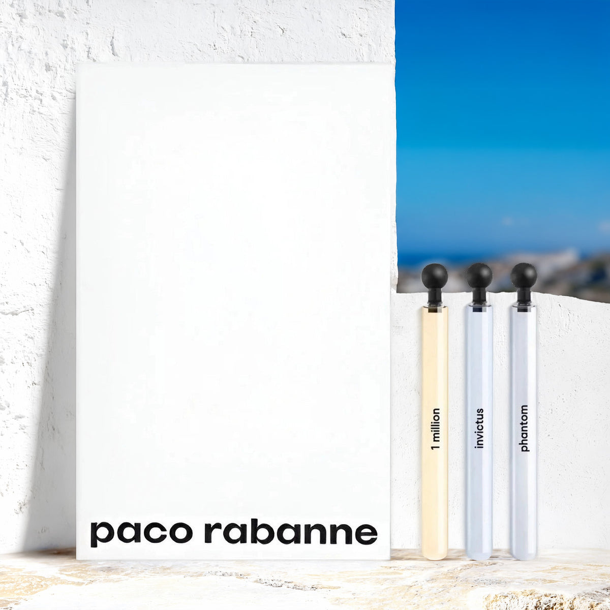 Paco Rabanne 3 * 4 ML Eau De Toilette Mini Set For Men: 1 Million + Invictus + Phantom