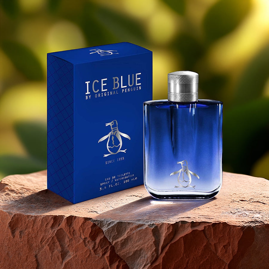 Penguin Ice Blue For Men 3.4 oz Eau De Toilette Spray