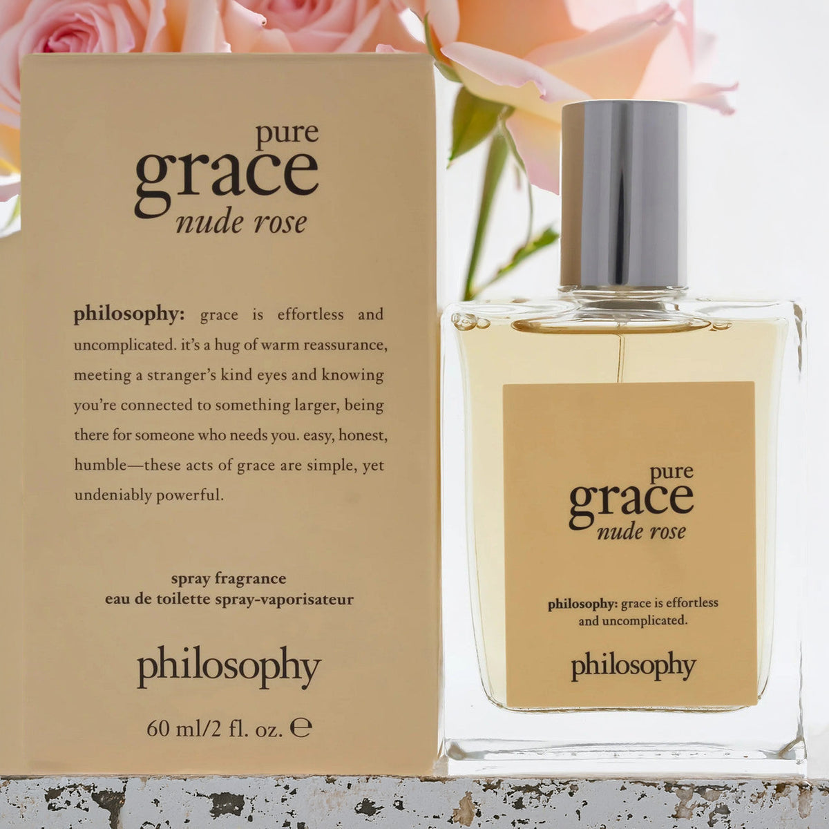 Philosophy Pure Grace Nude Rose 2 oz Eau De Toilette Spray