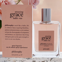 Philosophy Amazing Grace Ballet Rose For Women 4 oz Eau De Toilette Spray