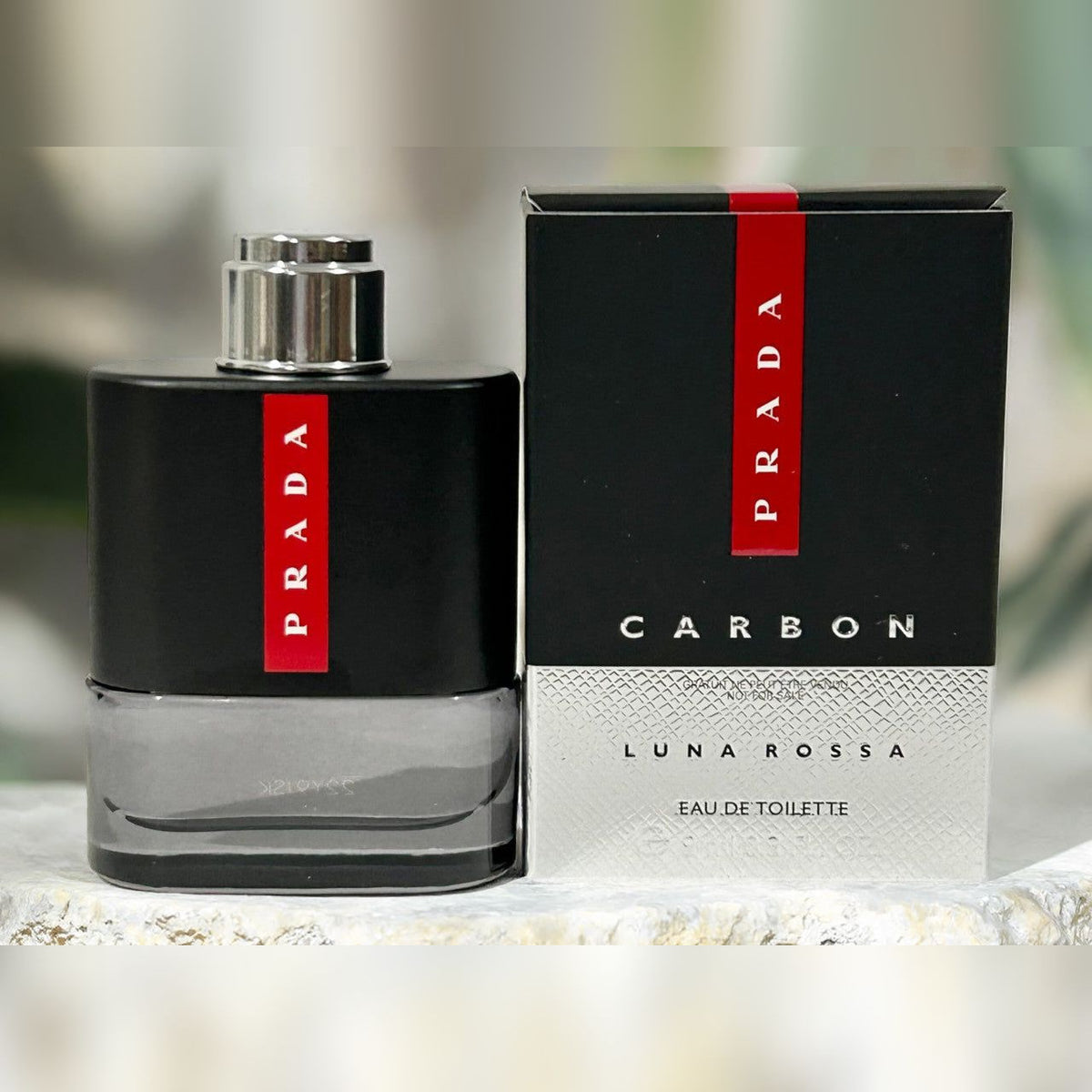 Prada Luna Rossa Carbon For Men 0.3 oz Eau De Toilette Mini