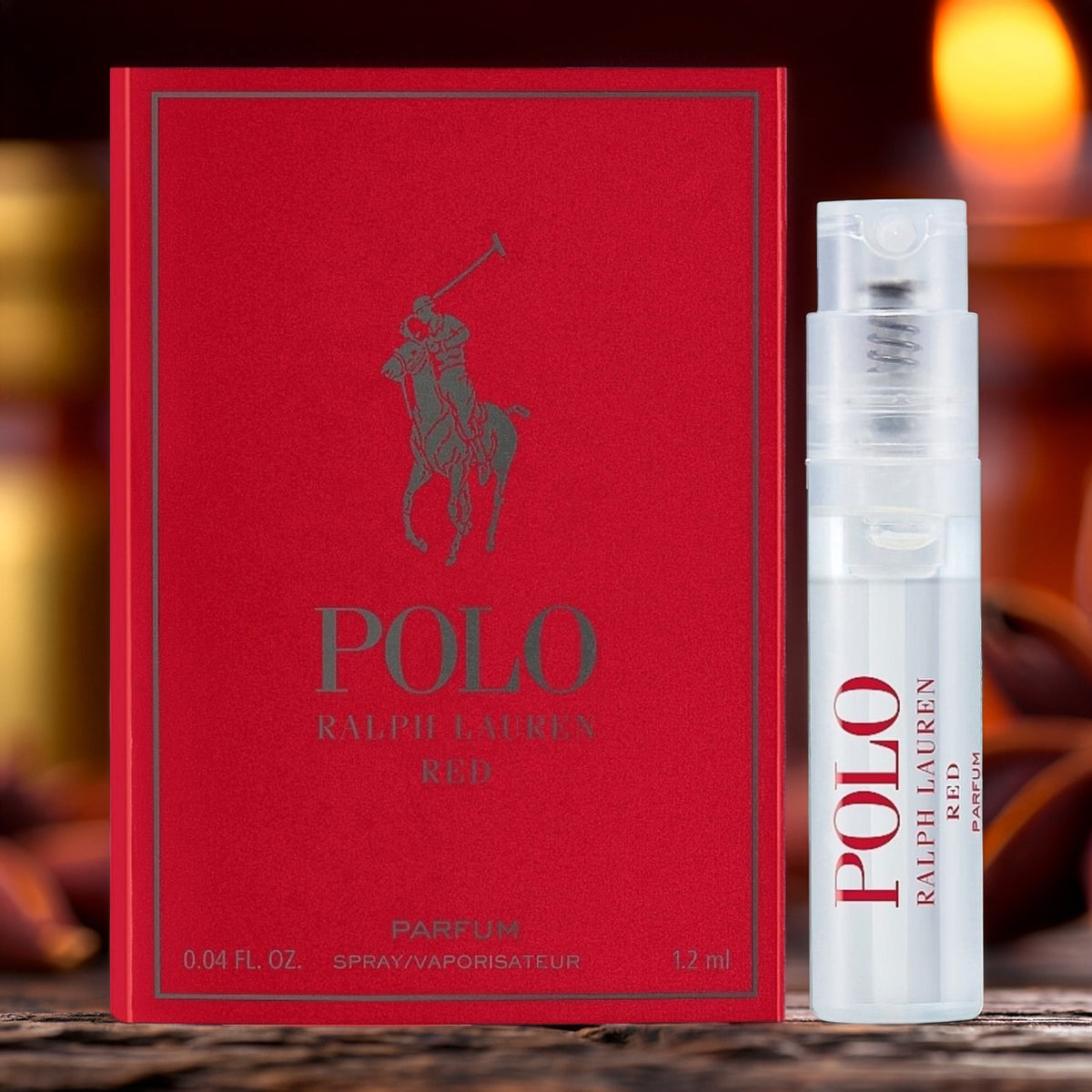 Ralph Lauren Polo Red 0.04 oz For Men Parfum Spray Vial