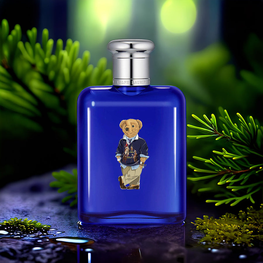Ralph Lauren Polo Blue Bear Edition For Men 1.4 oz Eau De Toilette Spray