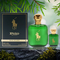 Ralph Lauren Polo Green 2 Pcs Set For Men: 4 OZ Eau De Toilette Spray + 0.5 OZ Eau De Toilette