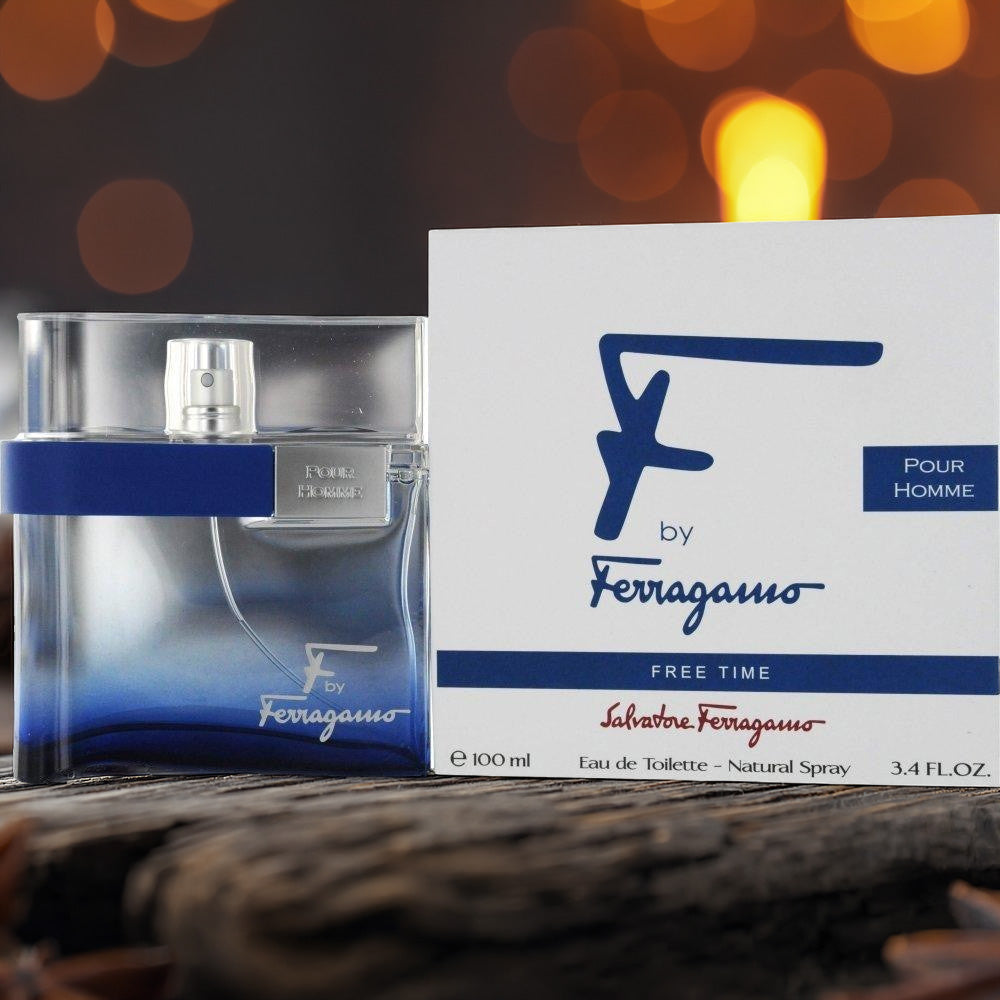 Salvatore Ferragamo F By Ferrgamo Free Time 3.4 oz Eau De Toilette Spray