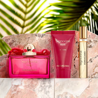 Salvatore Ferragamo Signorina Ribelle 3 Pcs Set For Women: 3.4 Eau De Parfum Spray + 0.5 Eau De Parfum Spray + 1.7 Body Lotion