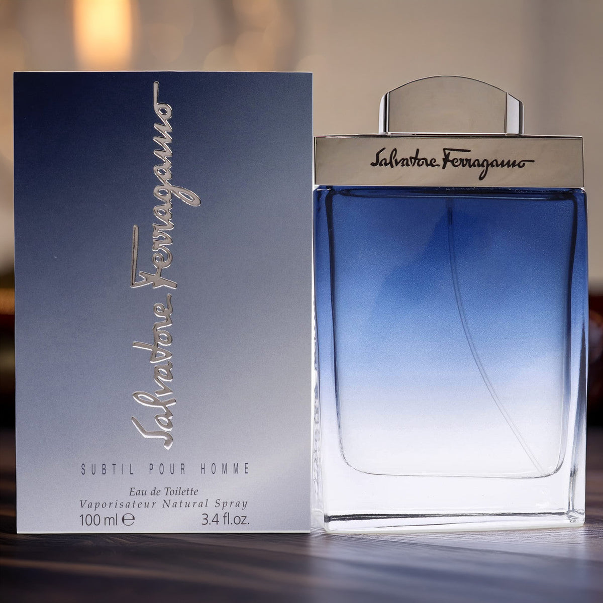 Salvatore Ferragamo Subtil Pour Homme 3.4 oz Eau De Toilette Spray