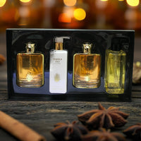 Tequila Gold 4 Pcs Set For Men: 3.3 Eau De Parfum Spray + 3.3 After Shave + 5.7 Body Lotion + 5.7 Shower Gel