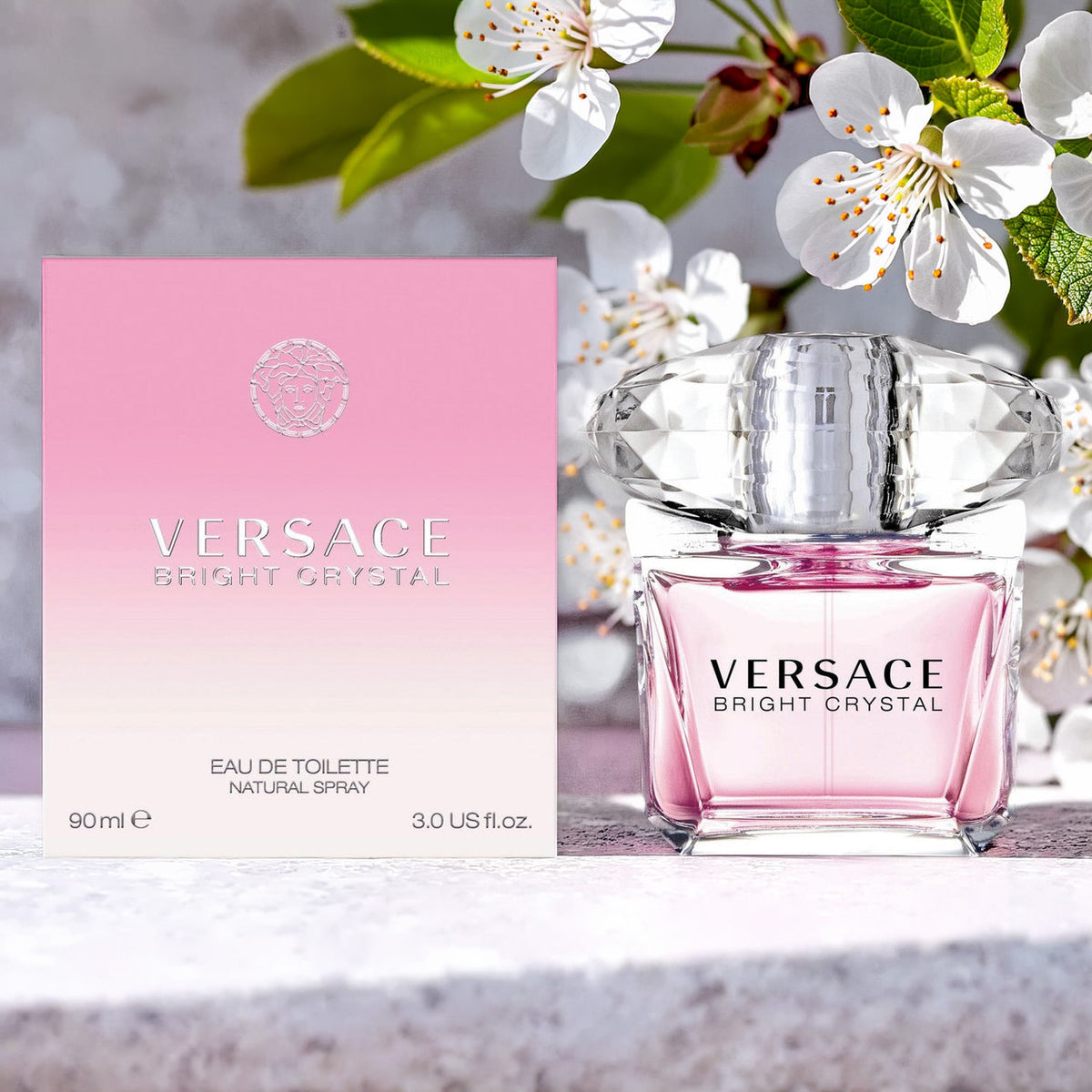 Versace Bright Crystal 3 oz Eau De Toilette Spray
