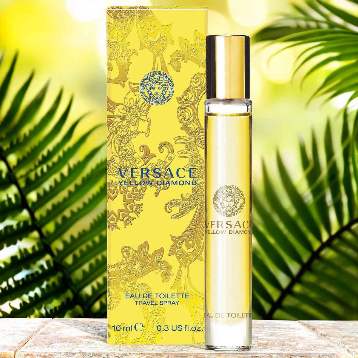 Versace Yellow Diamond For Women 0.33 oz Eau De Toilette Spray