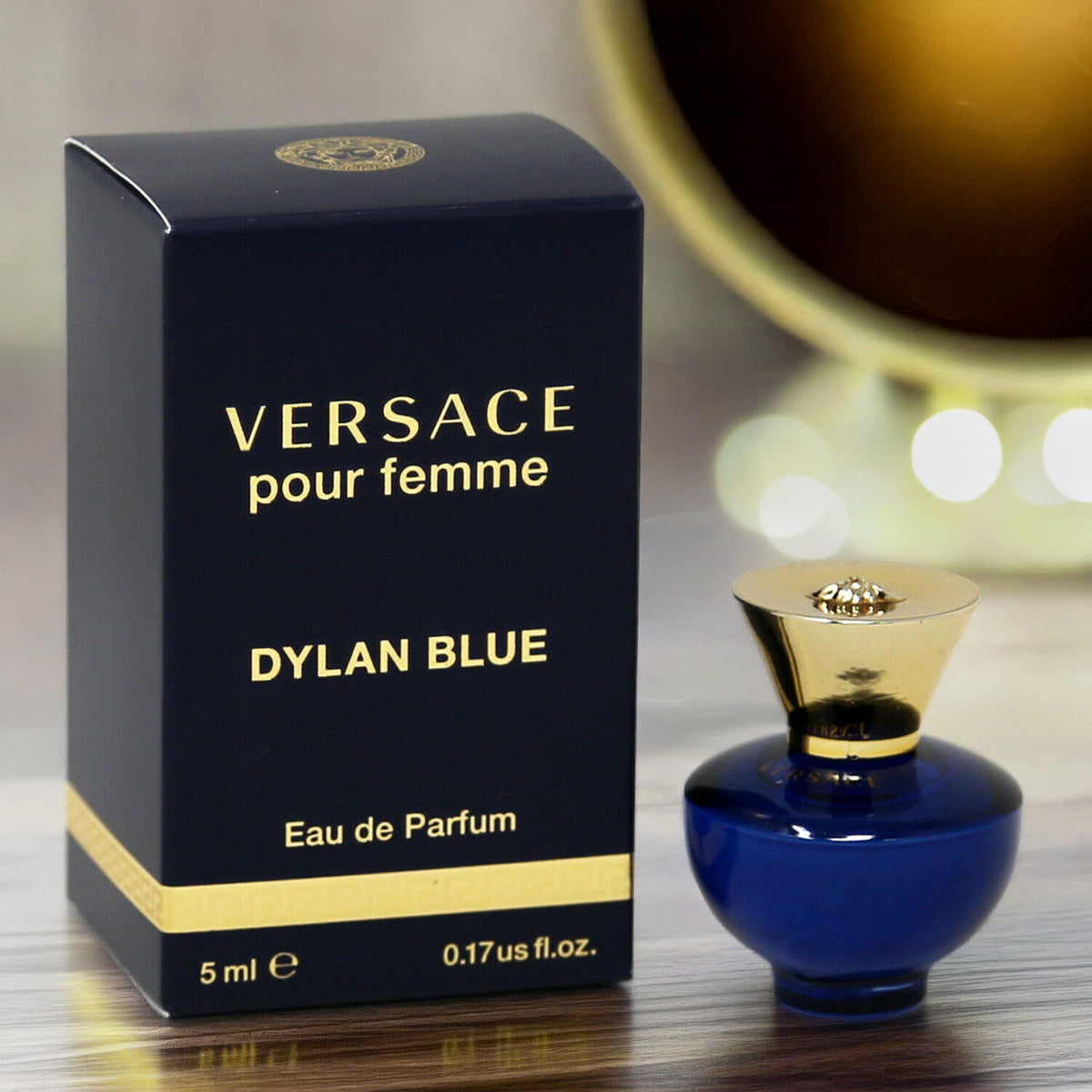 Versace Dylan Blue For Women 0.17 oz Eau De Parfum Mini