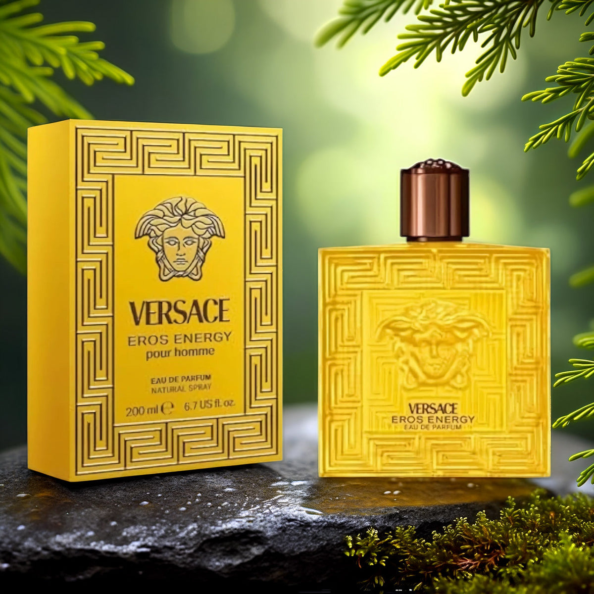 Versace Eros Energy For Men 6.7 oz Eau De Parfum Spray