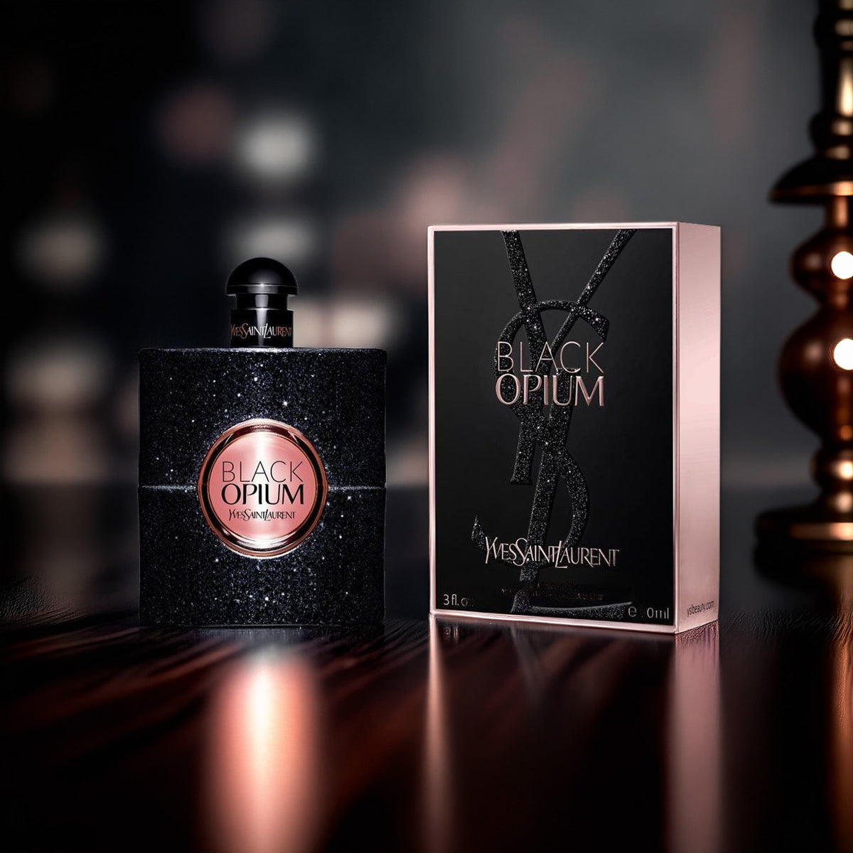 Yves Saint Laurent Black Opium 3 oz Eau De Parfum Spray
