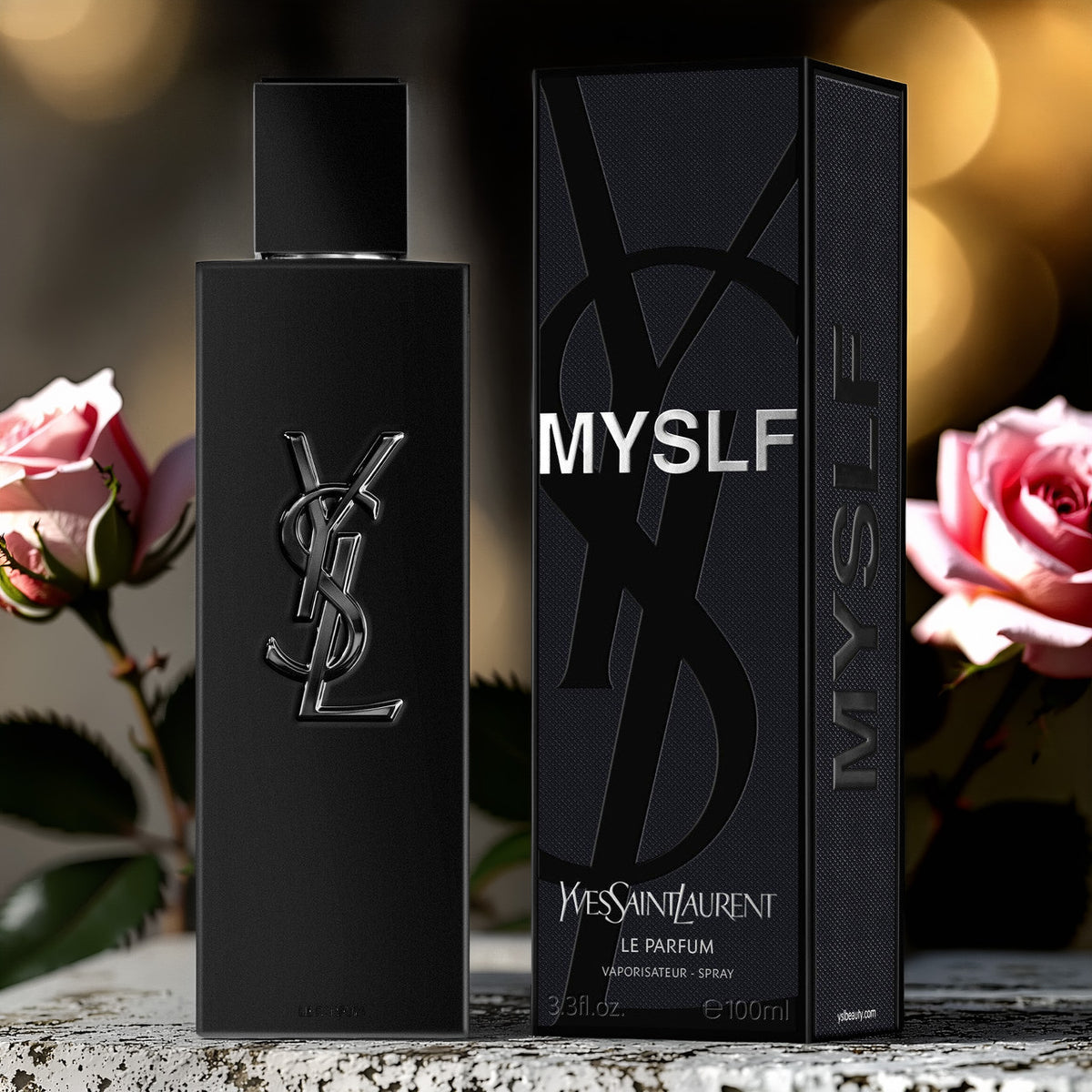 Yves Saint Laurent Myslf Le Parfum For Men 2 oz Parfum Spray