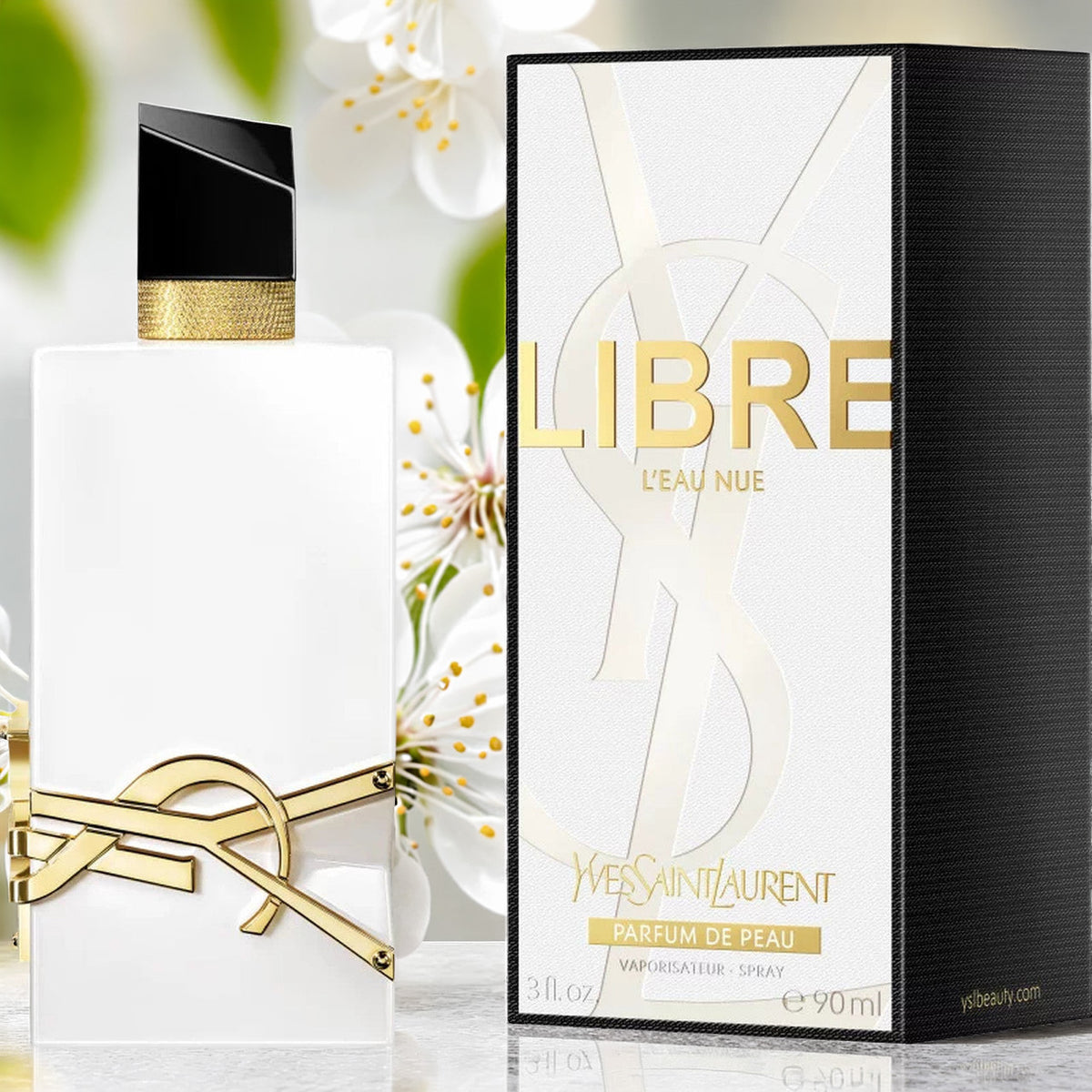 Yves Saint Laurent Libre L'Eau Nu De Peau Spray For Women 3 oz Parfum